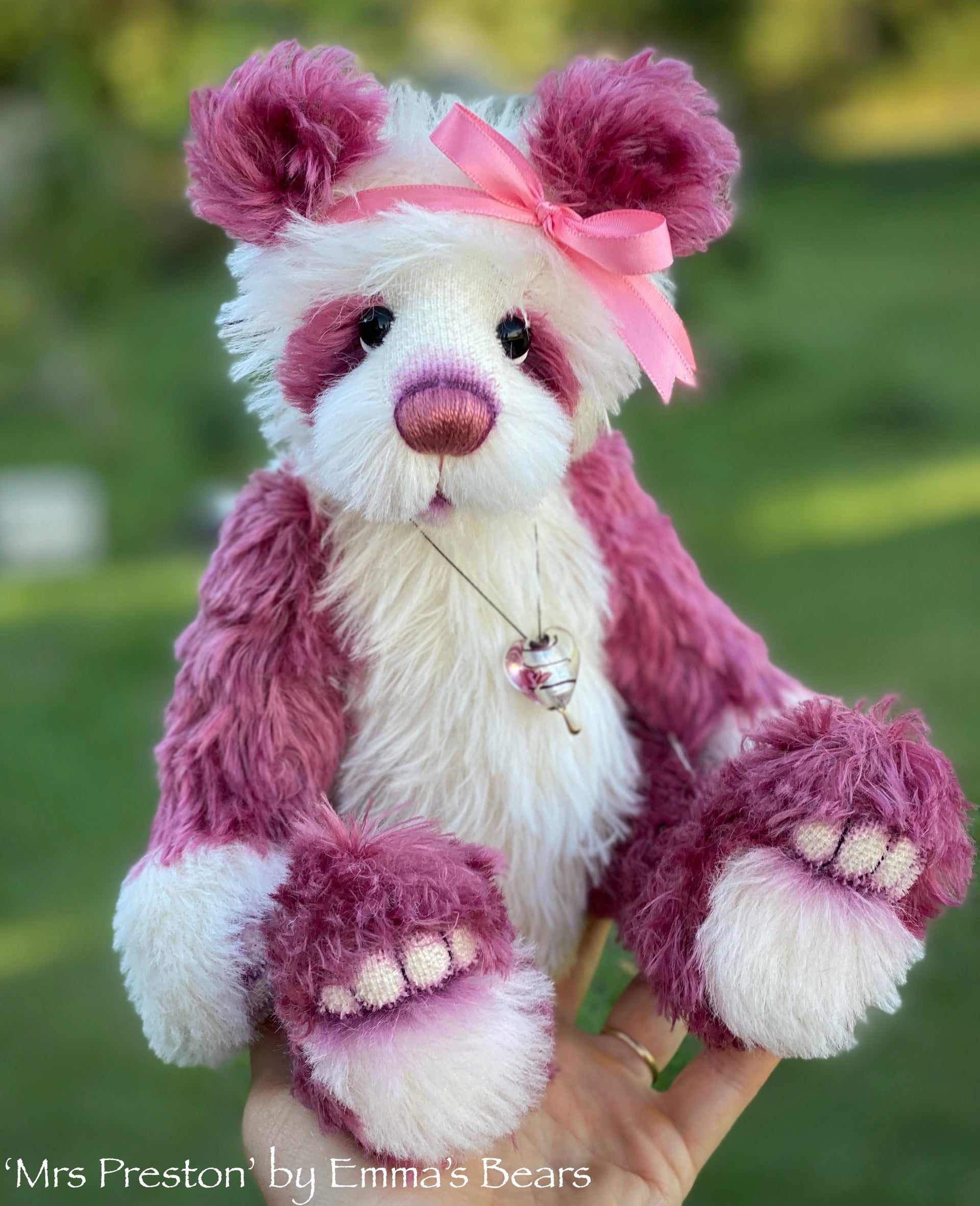 Mrs Preston - 12" Mohair Artist Bear by Emma's Bears - OOAK