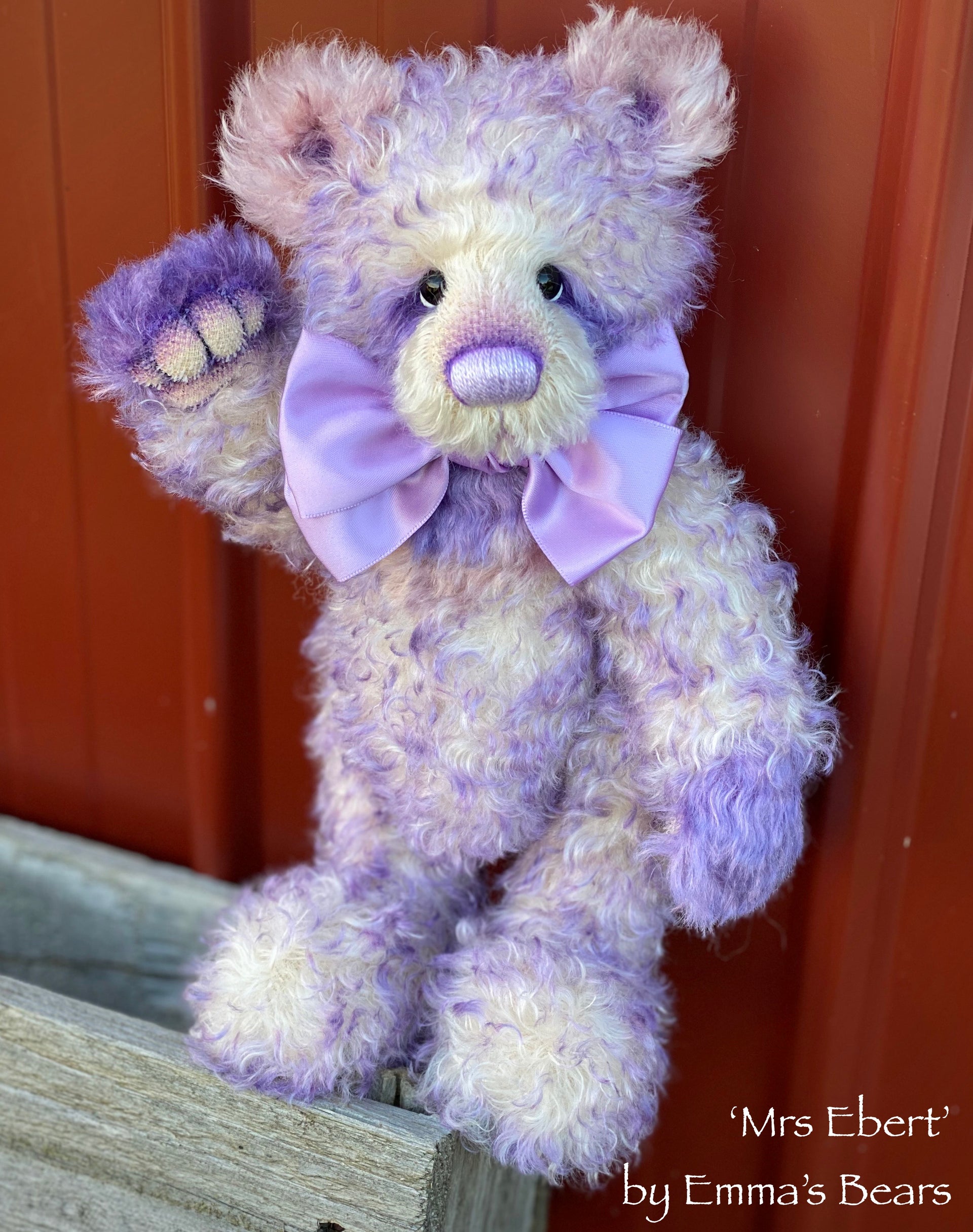 Mrs Ebert - 12" Mohair Artist Bear by Emma's Bears - OOAK