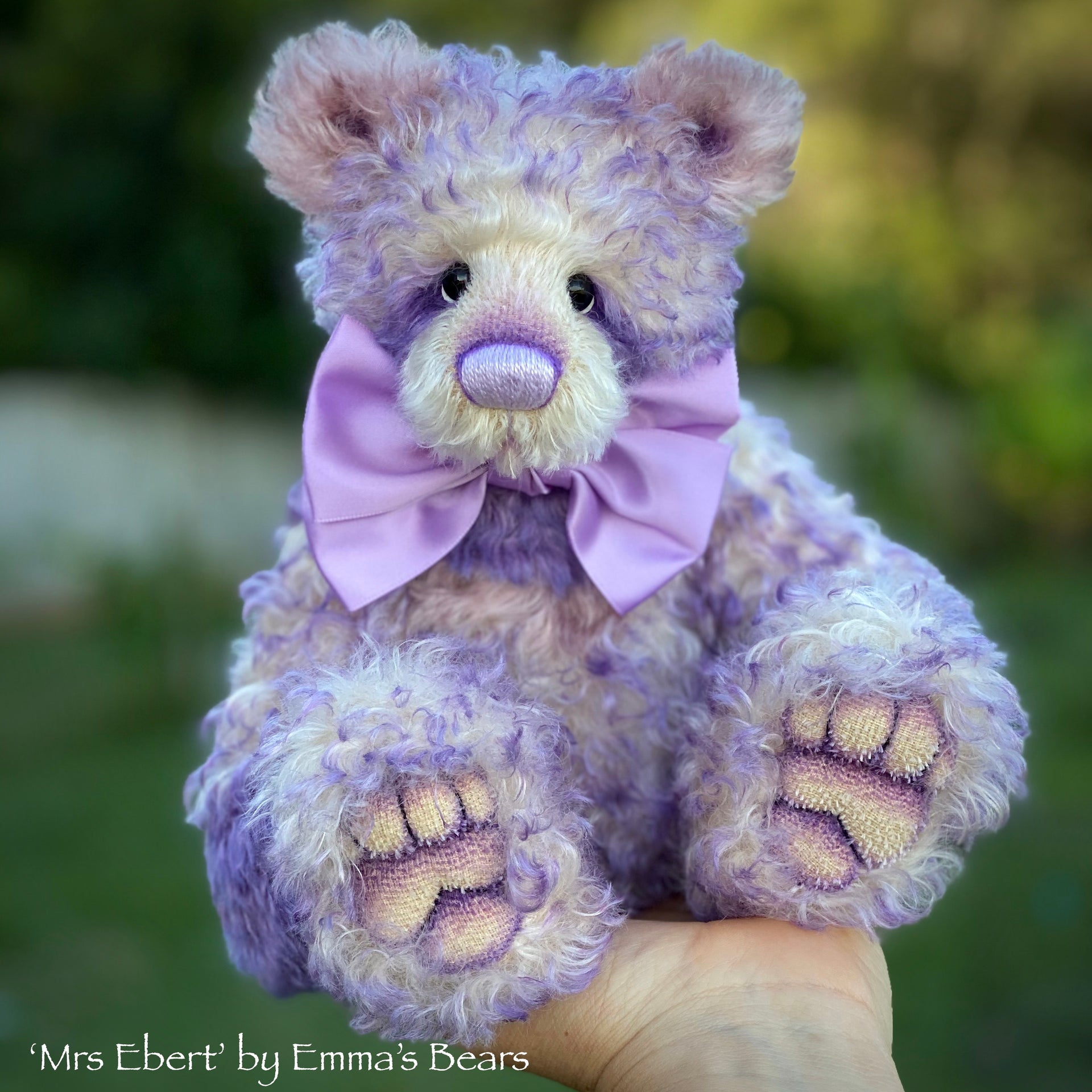 Mrs Ebert - 12" Mohair Artist Bear by Emma's Bears - OOAK