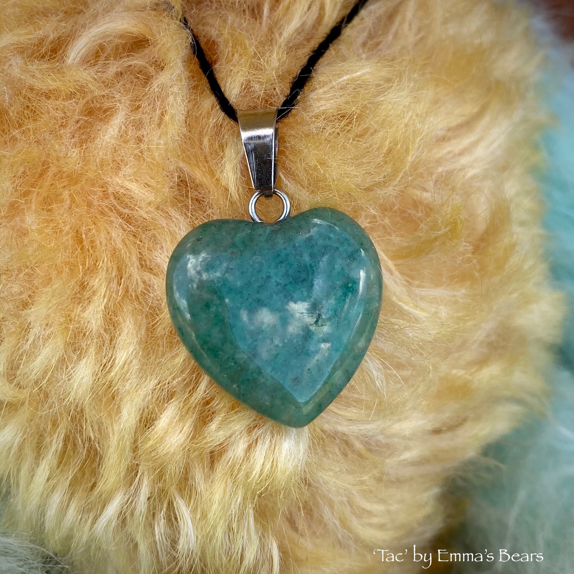 Tac - 8" Hand-Dyed Mohair and Alpaca Artist Bear by Emma's Bears - OOAK in a Limited Series