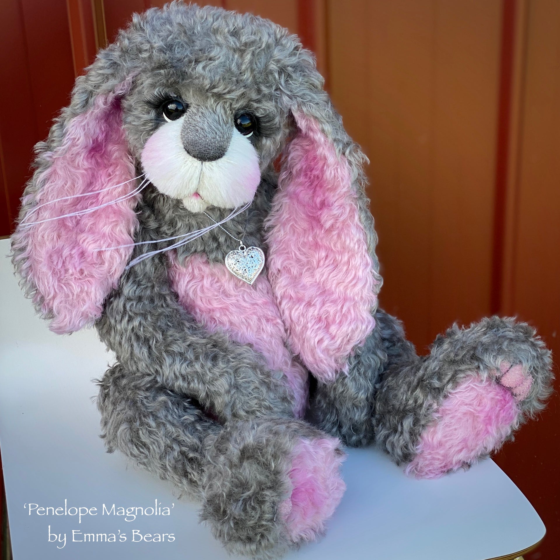 Otto - Grey Curly Kid Mohair