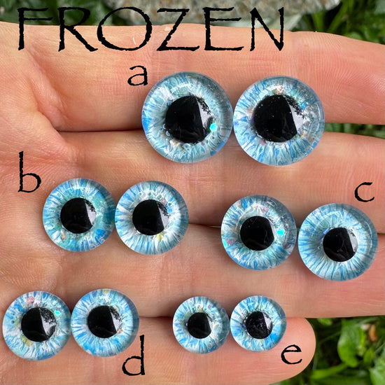 Hand Painted Eyes - Frozen