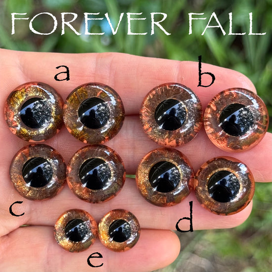 Hand Painted Eyes - Forever Fall