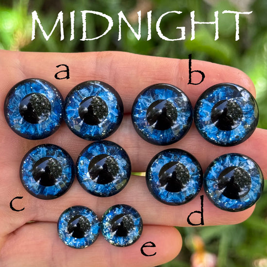 Hand Painted Eyes - Midnight