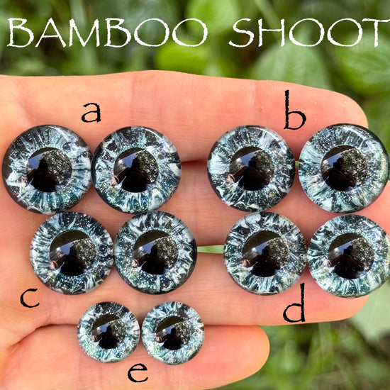 Hand Painted Eyes - Bamboo Shoot