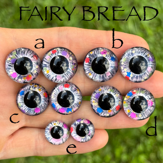 Hand Painted Eyes - Fairy Bread