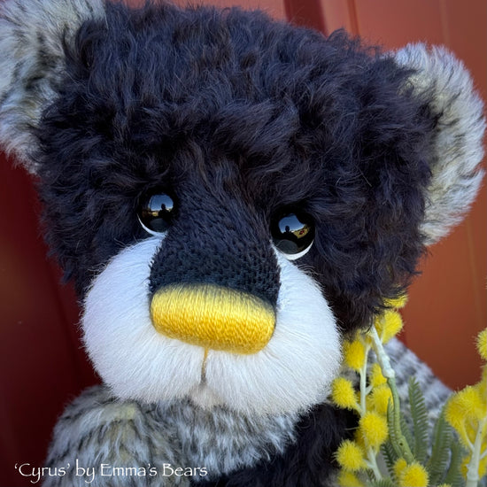 Cyrus - 15in MOHAIR and ALPACA Artist Bear by Emmas Bears - OOAK