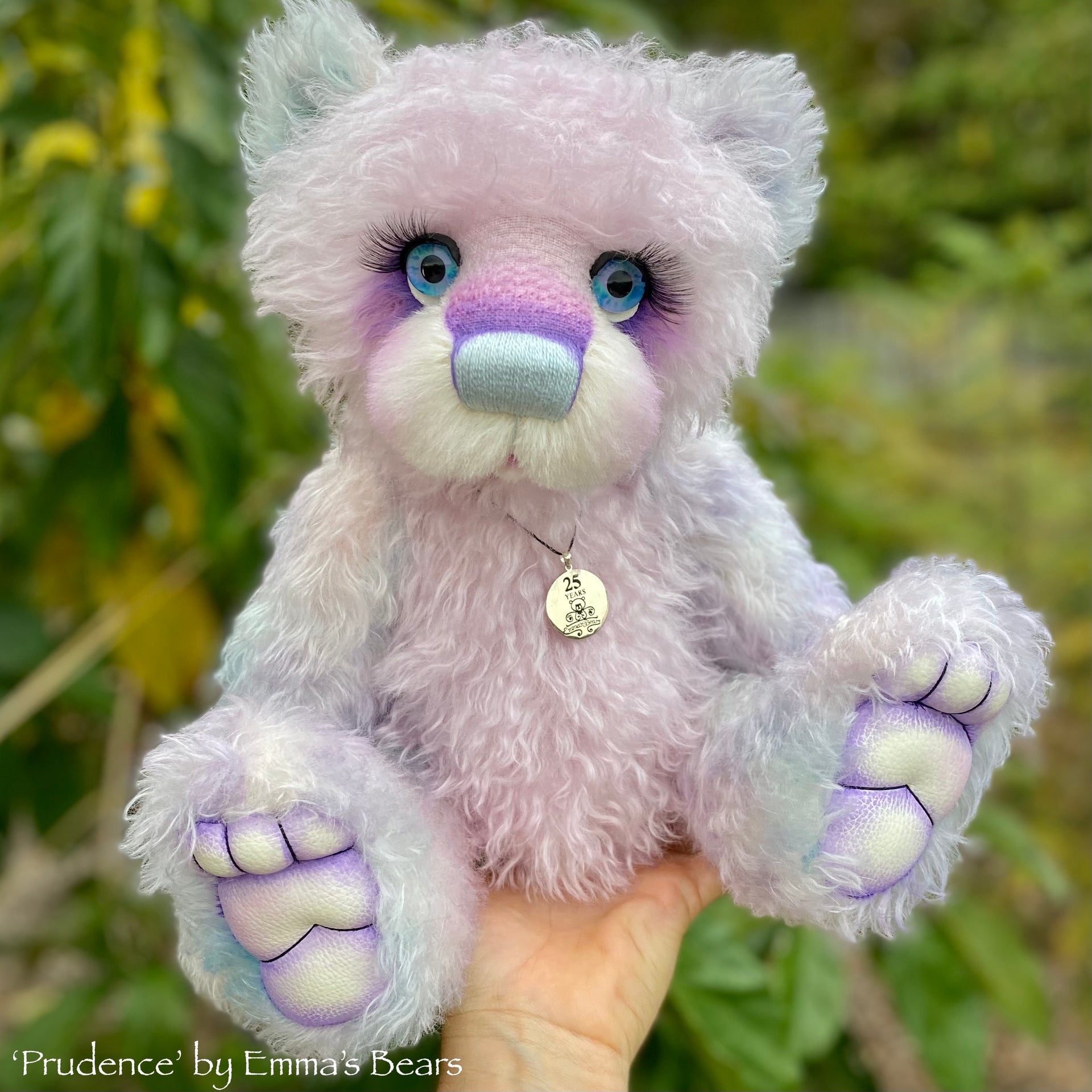 Prudence - 16" SPECIAL 25th Anniversary Collection Hand-dyed mohair Artist Bear by Emmas Bears - OOAK
