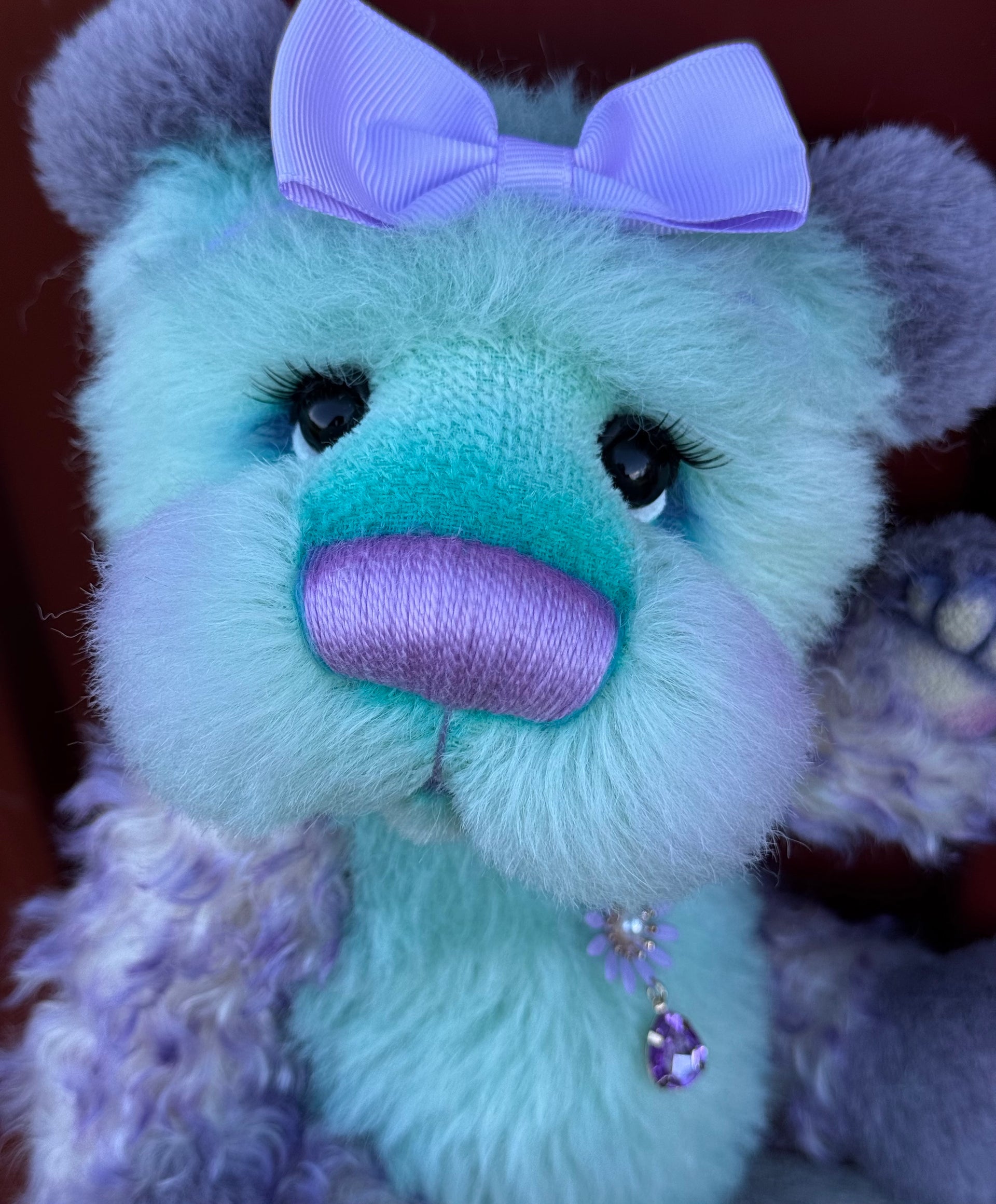Miviane - 11" Mohair and Alpaca artist bear by Emma's Bears - OOAK