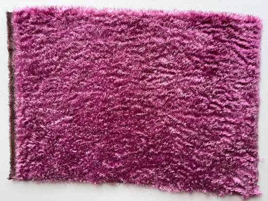 Curly Kid Mohair - Hand Dyed Dusky Orchid - Fat 1/4m - FEB057