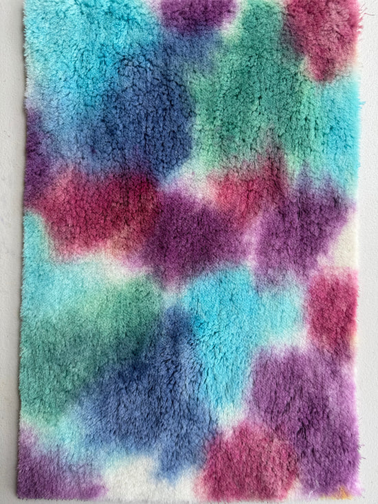 10mm Alpaca  - Hand Dyed Spring Morning - Fat 1/8m  - FEB068