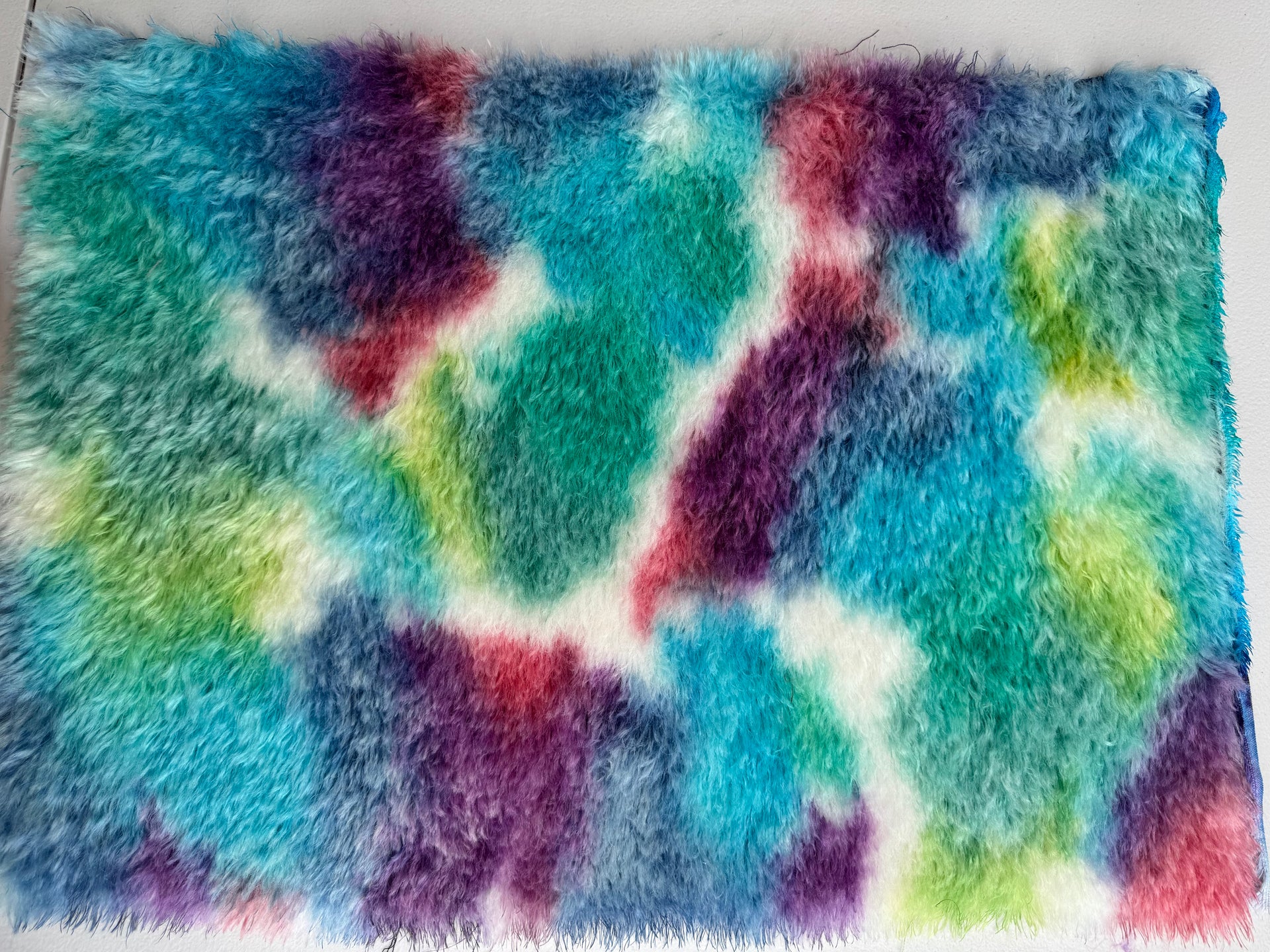 Long Alpaca - Hand Dyed Fairy Land - Fat 1/4m - FEB108