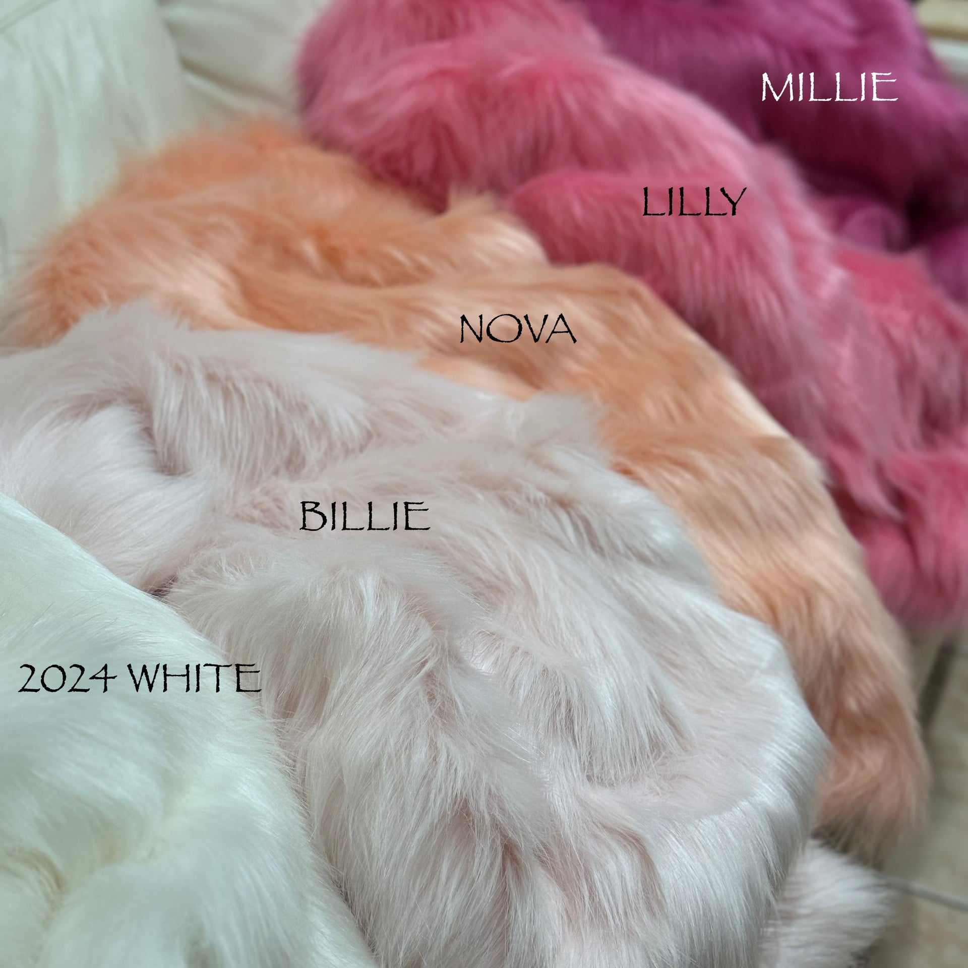 BILLIE - Luxury Faux Fur - 2024 Range