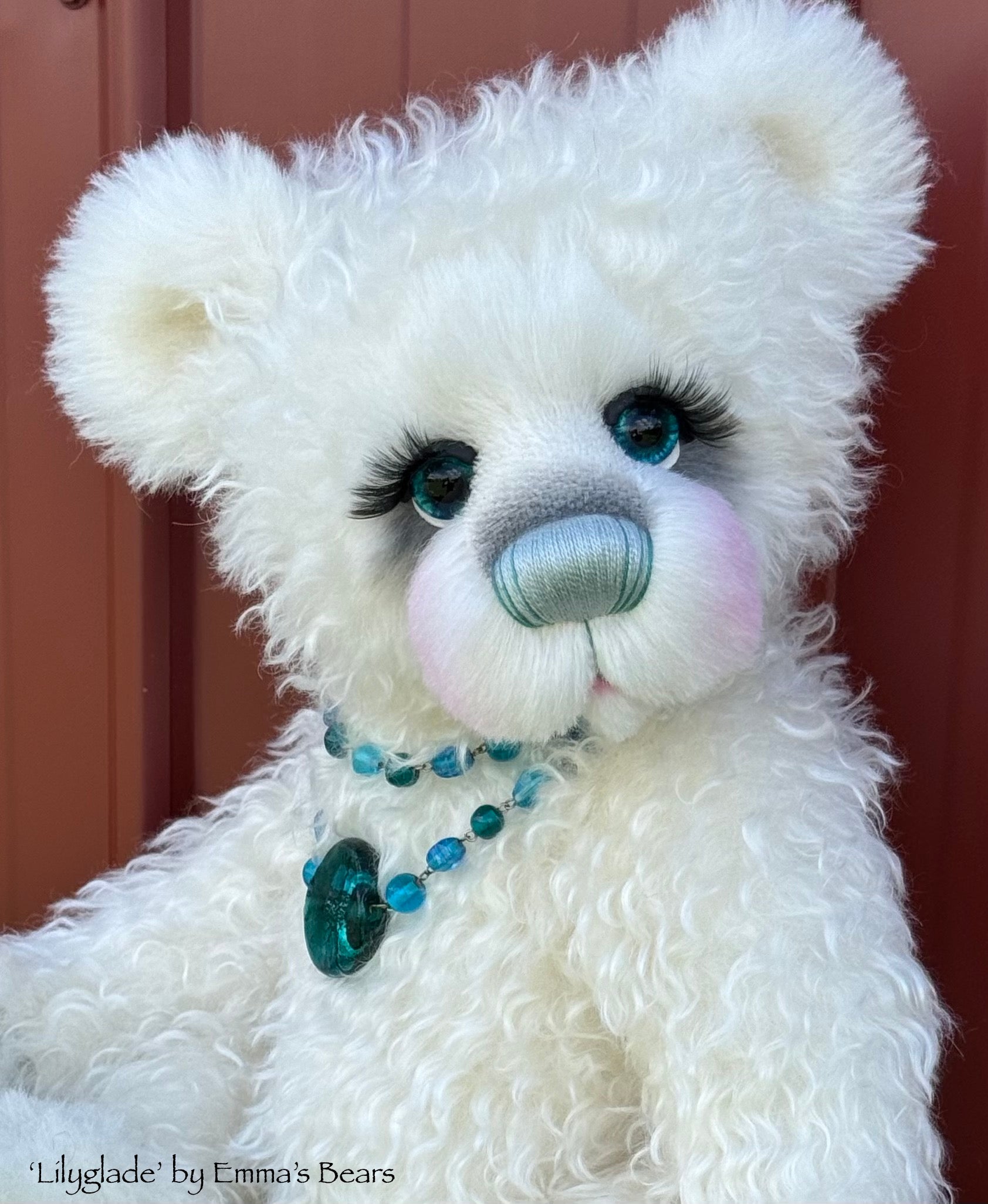 Lilyglade - 22" Mohair and Alpaca Artist Bear by Emma's Bears - OOAK