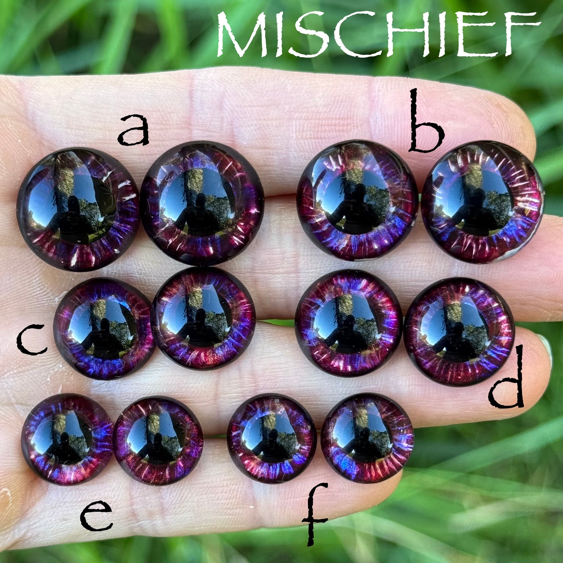 Hand Painted Eyes - Mischief
