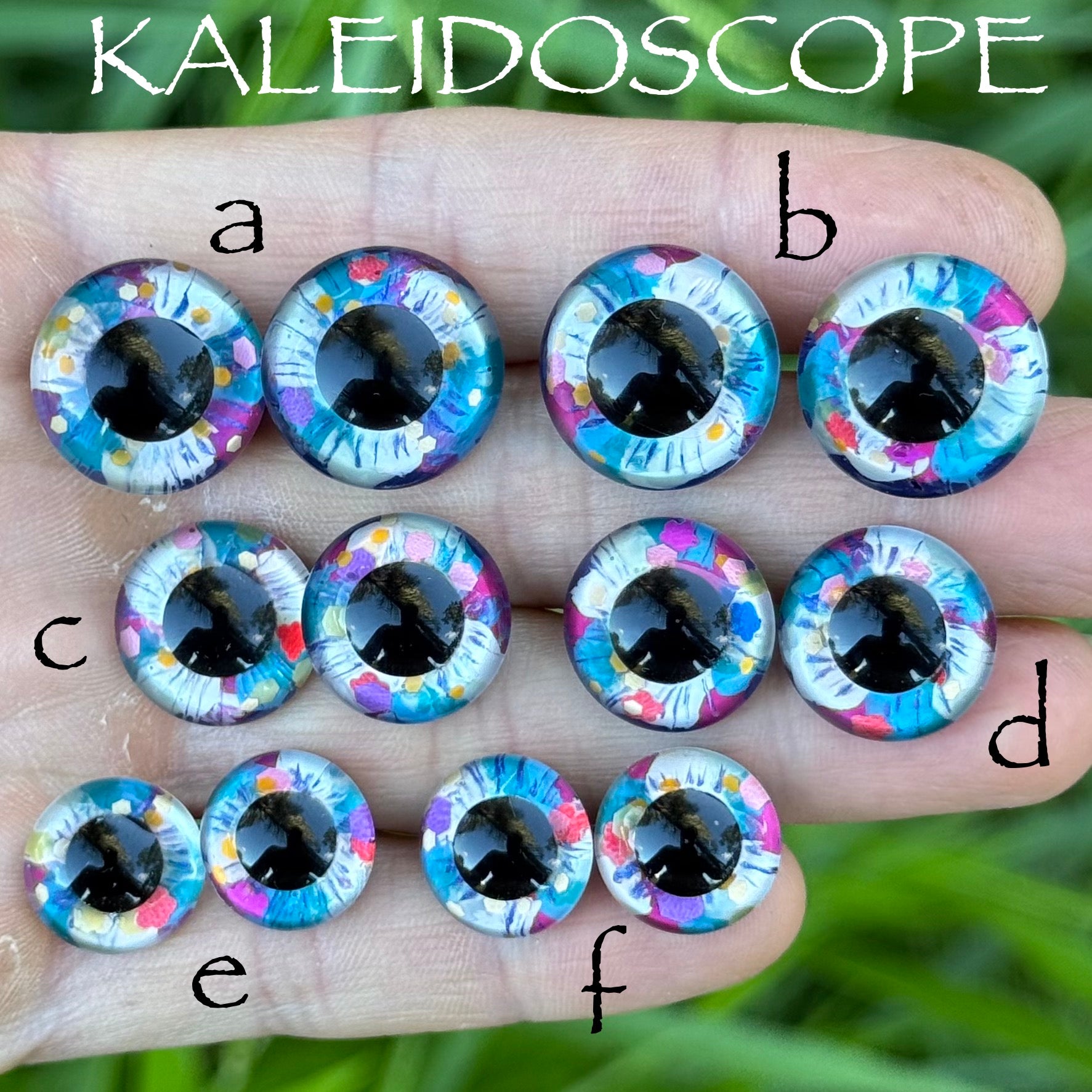 Hand Painted Eyes - Kaleidoscope