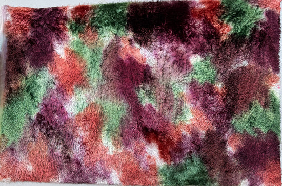 Textured Viscose - Hand Dyed Forest Awakening - Fat 1/4m - JUL054