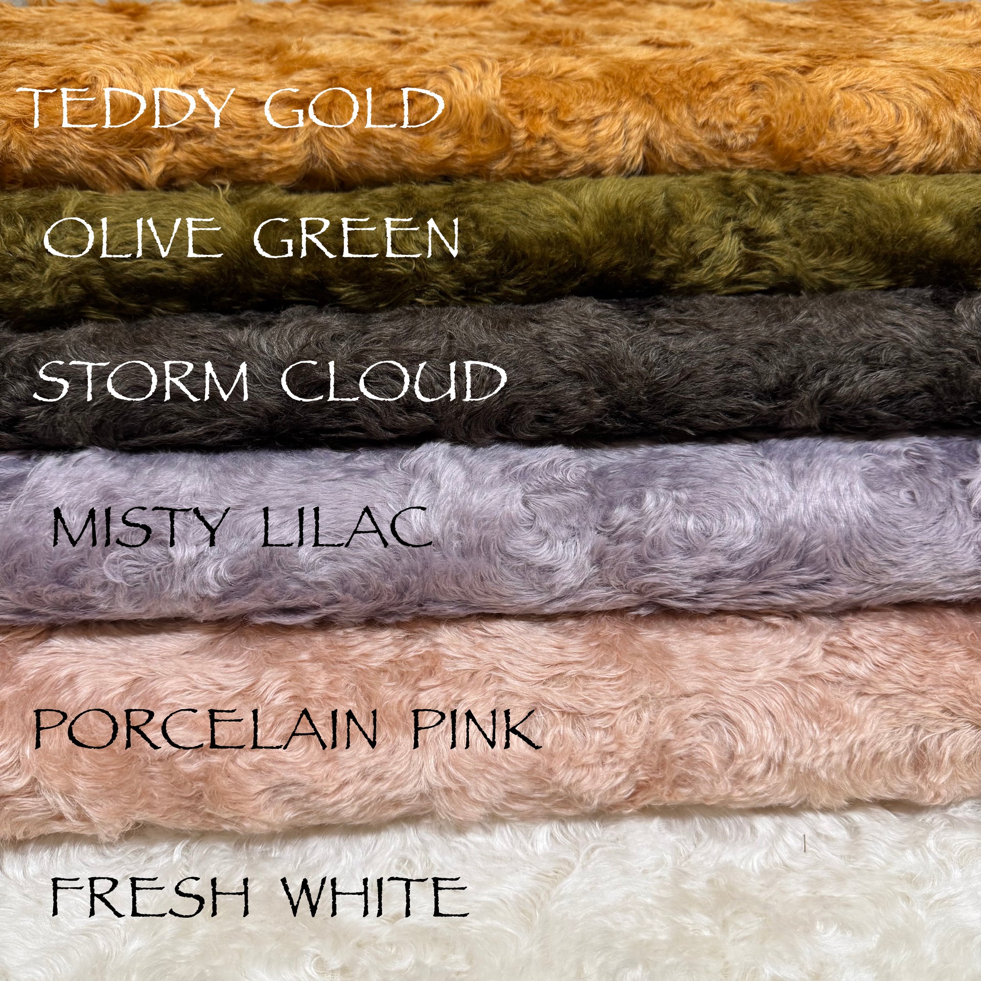 Teddy Gold - 20mm Swirl-effect Mohair/viscose blend