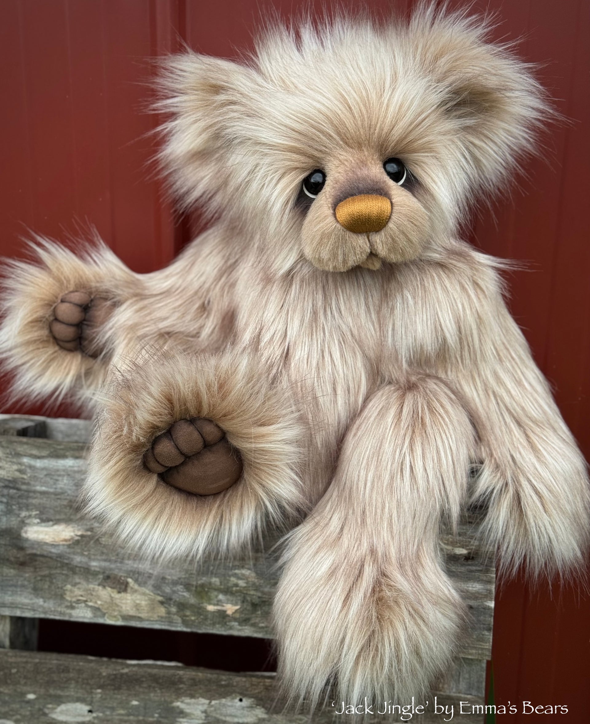 Jack Jingle - 21" Christmas 2024 Artist Bear by Emma's Bears - OOAK