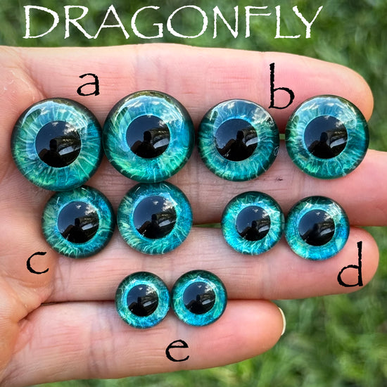 Hand Painted Eyes - Dragonfly