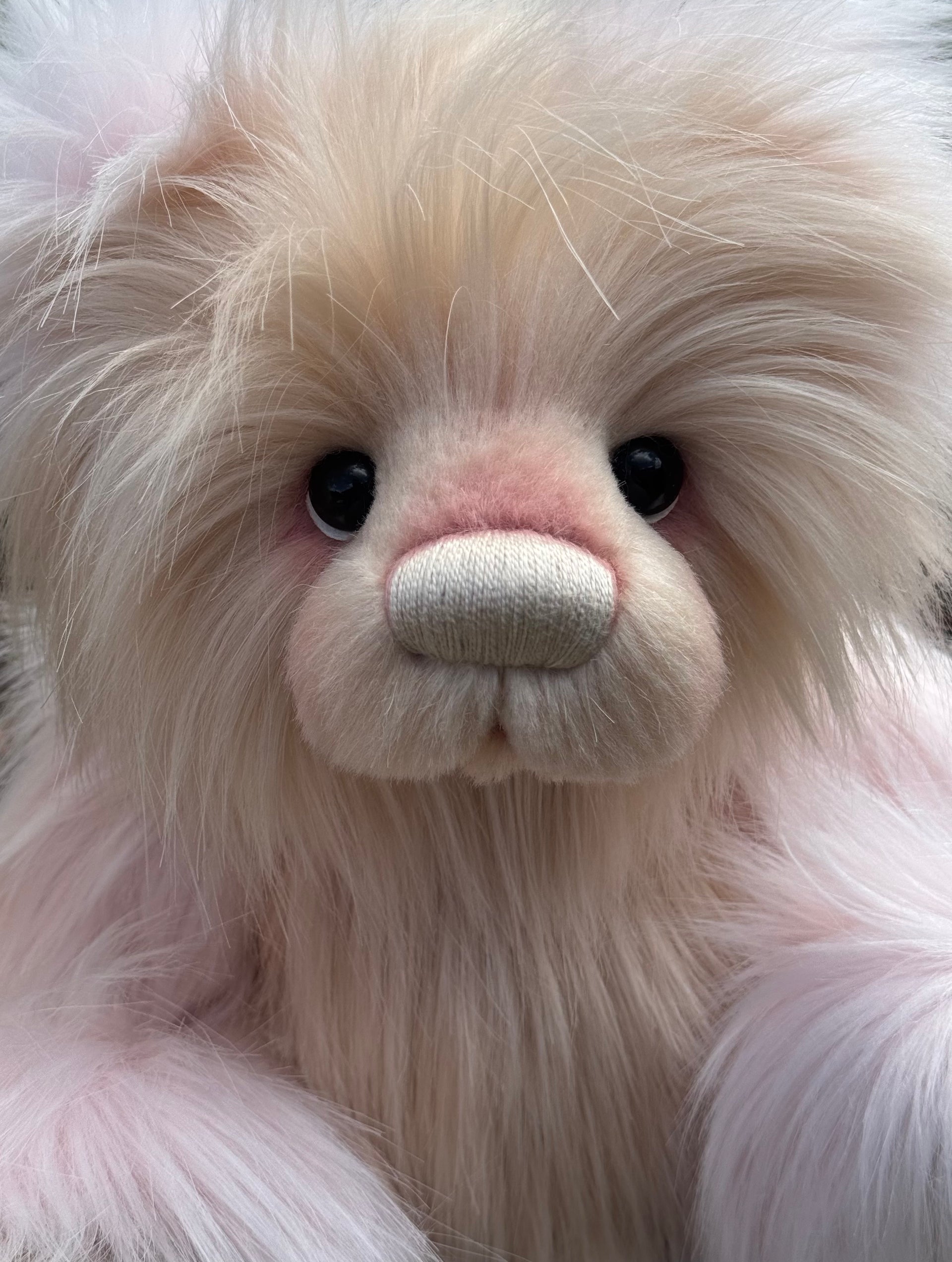 Esme - 16" faux fur bear by Emmas Bears - OOAK