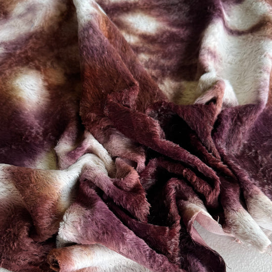 Standard Viscose - Hand Dyed Chocolate Plum - Fat 1/4m - DEC037