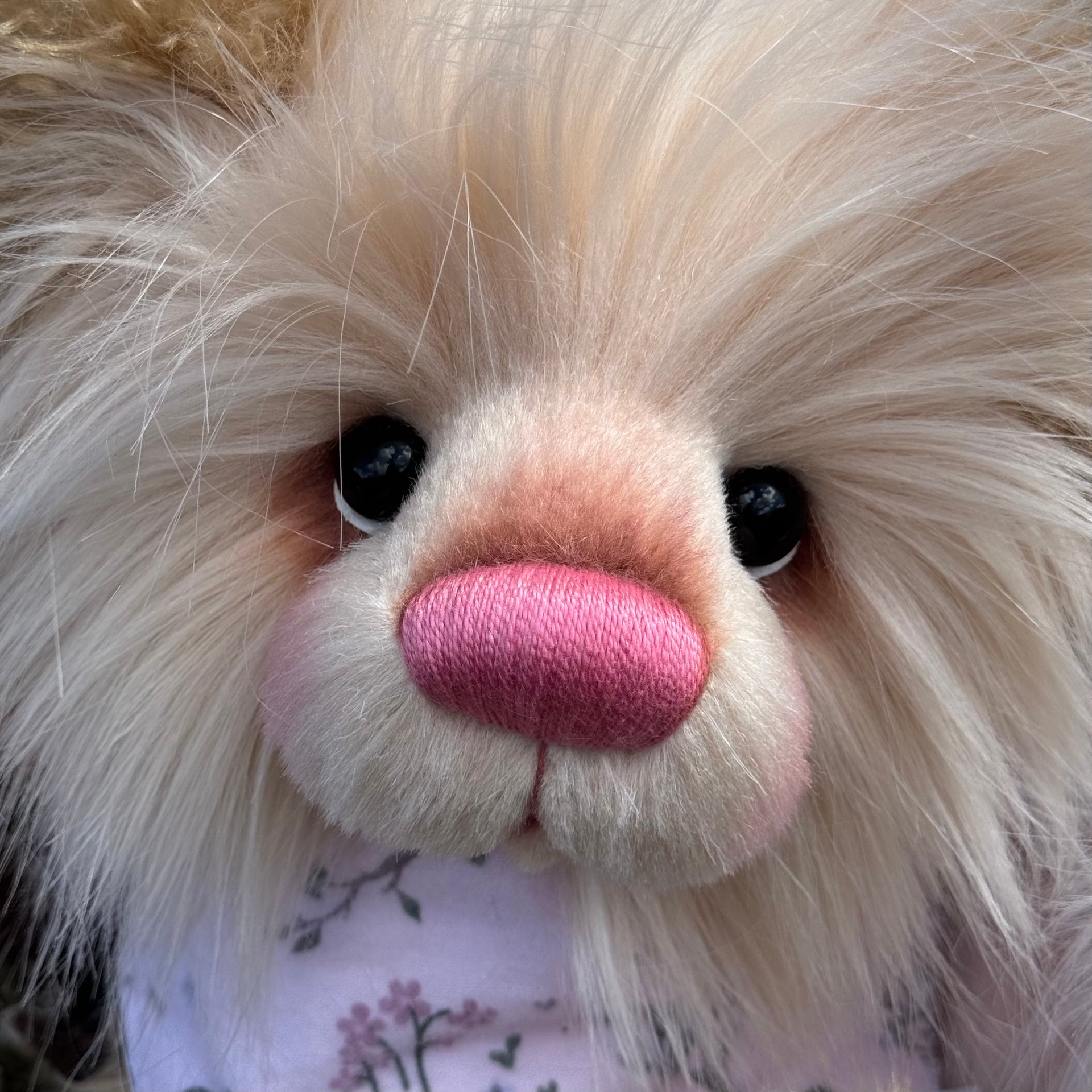 Edith - 16" faux fur bear by Emmas Bears - OOAK