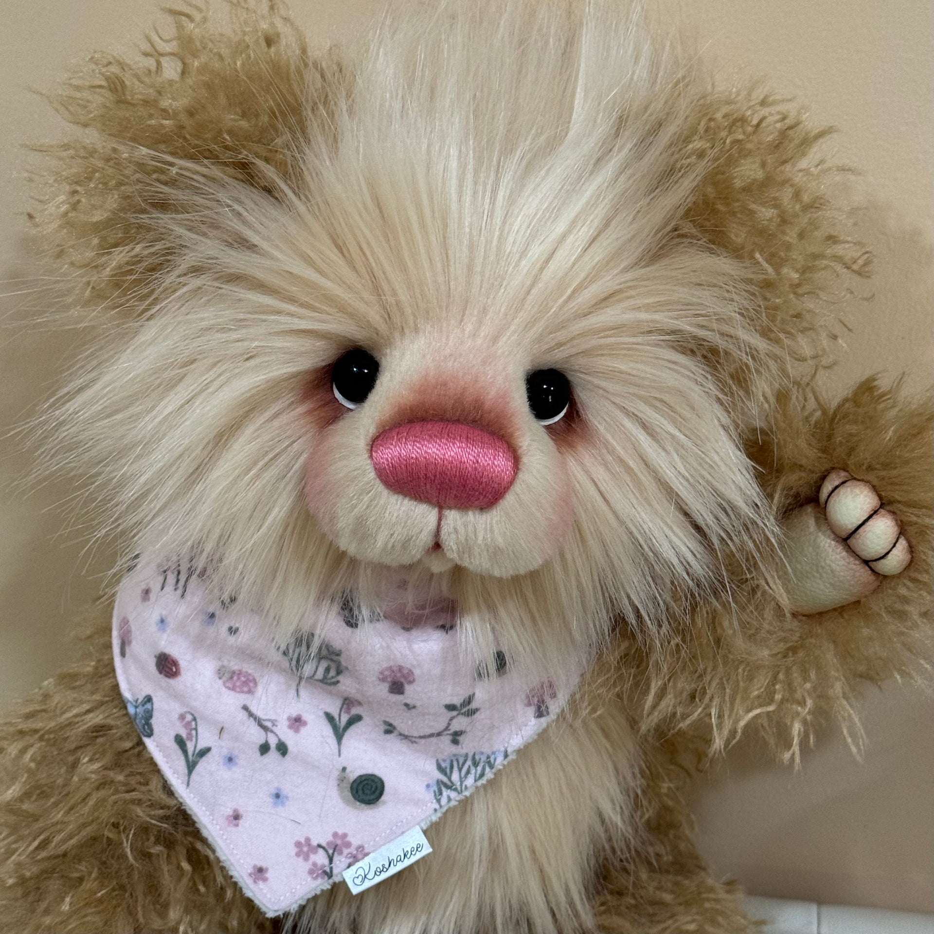 KITS - 16" Edith faux fur bear