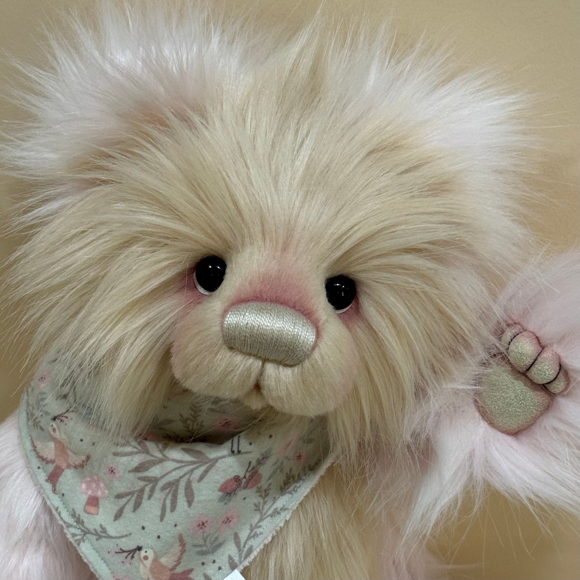 Esme - 16" faux fur bear by Emmas Bears - OOAK