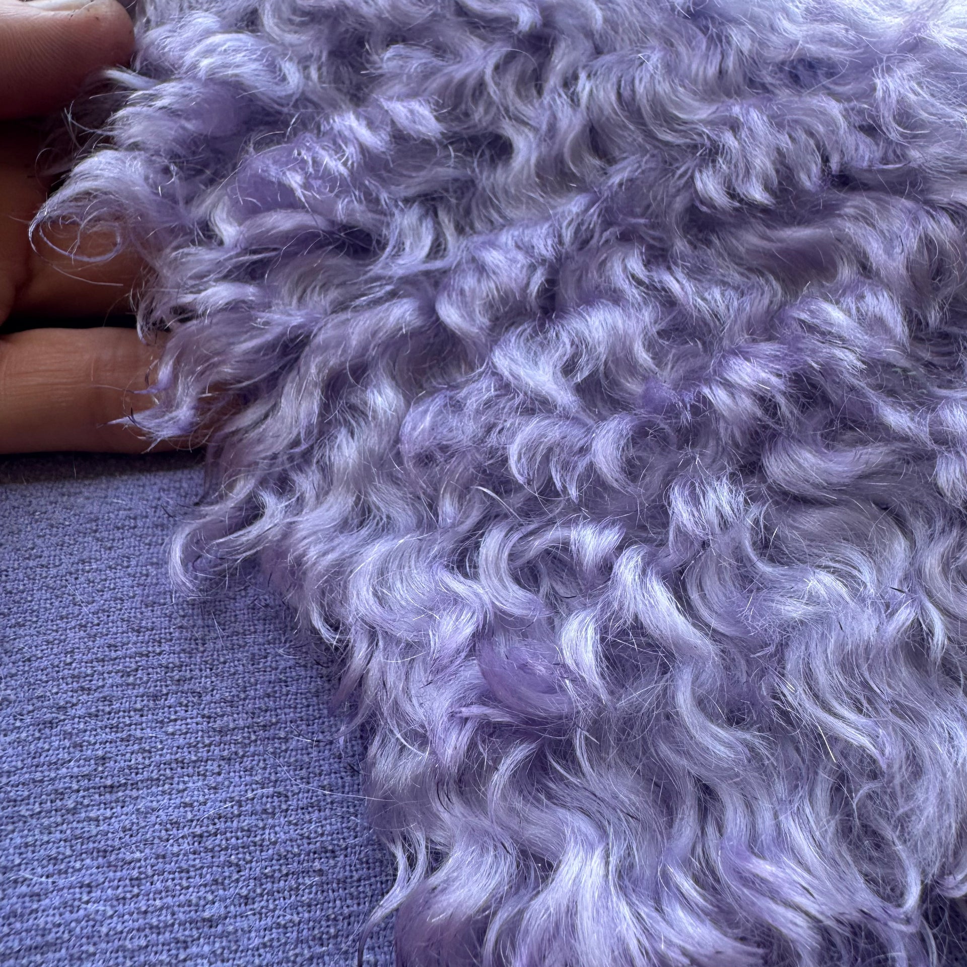 Schulte Super Curls - Hand Dyed Pastel Iris - Fat 1/16m - DEC163