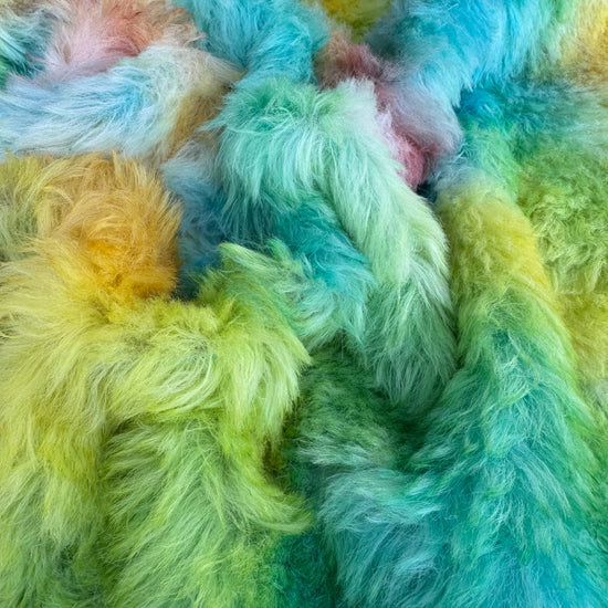 Long Alpaca - Hand Dyed Summertime - Fat 1/4m - SEP006