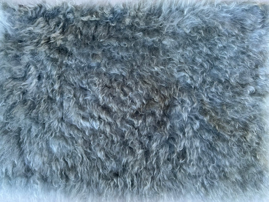 Super Long Pile 70mm Mohair - Hand Dyed Stormy Ocean - Fat 1/4m - SEP010