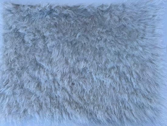 Super Long Pile 70mm Mohair - Hand Dyed Smoke Wisp - Fat 1/4m - SEP016