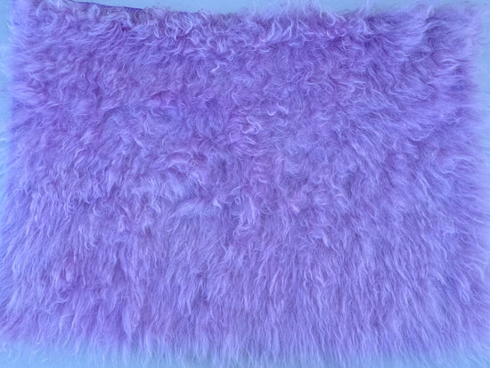 Super Long Pile 70mm Mohair - Hand Dyed Lilac - Fat 1/4m - SEP019