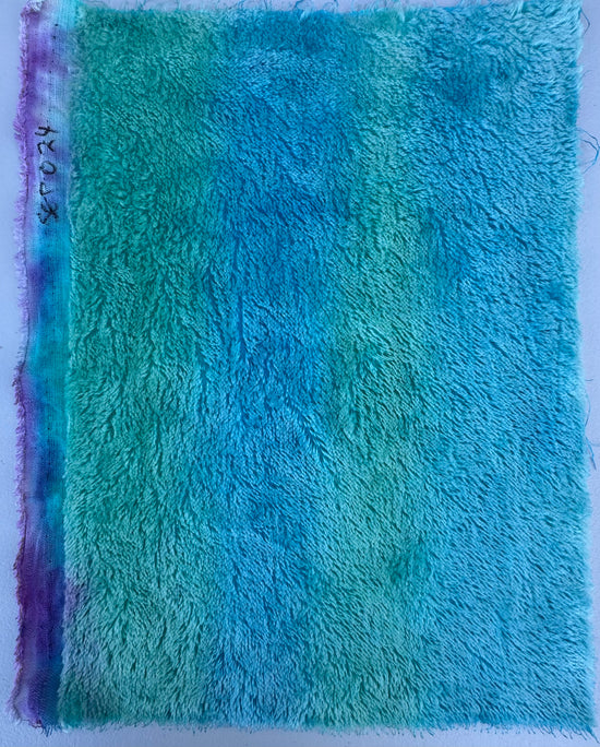 Short 9mm String Mohair - Hand Dyed Tropical Waters - Fat 1/8m - SEP024