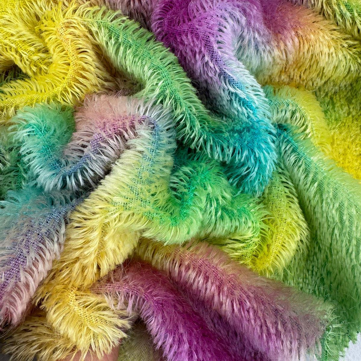 Short 9mm String Mohair - Hand Dyed Joy - Fat 1/8m - SEP025