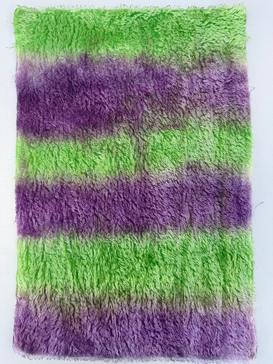 Short 9mm String Mohair - Hand Dyed Woodland Wonder - Fat 1/8m - SEP027