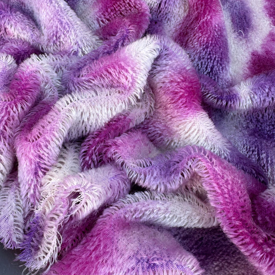 Short 9mm String Mohair - Hand Dyed Petal Cascade - Fat 1/4m - SEP031