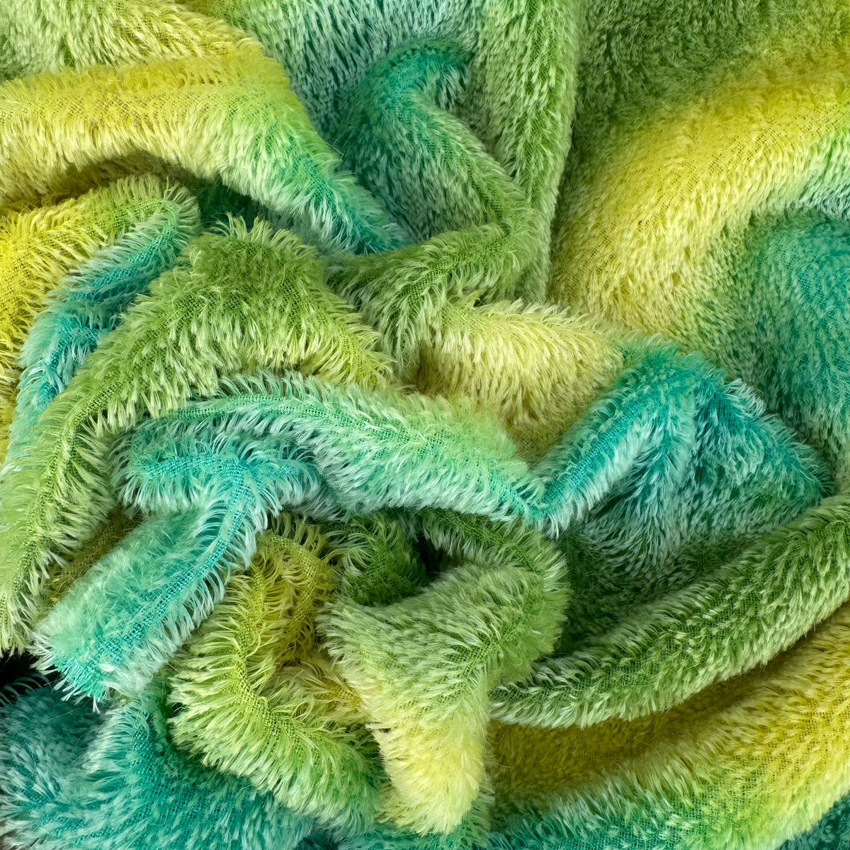 Short 9mm String Mohair - Hand Dyed Summer Harvest - Fat 1/4m - SEP033