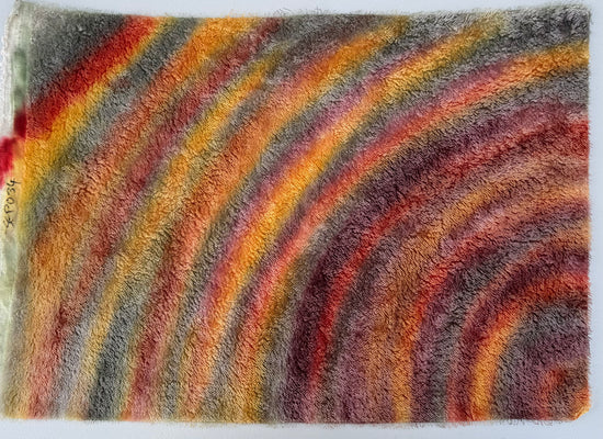 Short 9mm String Mohair - Hand Dyed Autumn Dusk - Fat 1/4m - SEP034