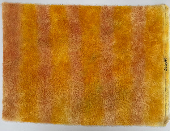 Short 9mm String Mohair - Hand Dyed Sunny Honey - Fat 1/4m - SEP037