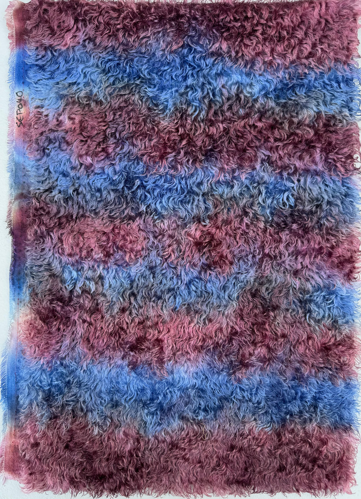Swirled Mohair/Viscose - Hand Dyed Romance - Fat 1/8m - SEP040