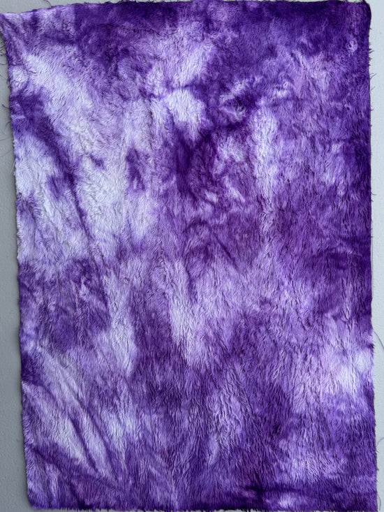Standard Viscose - Hand Dyed Violet Splash Batik - Fat 1/8m - SEP055