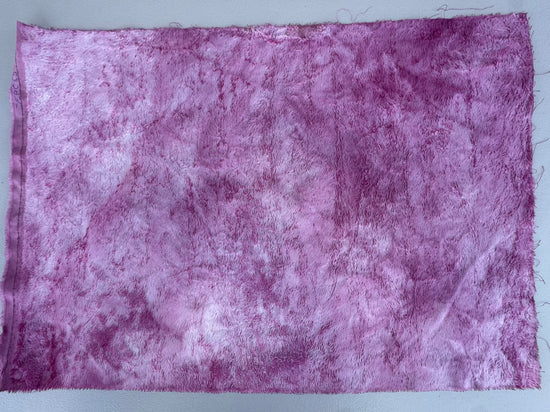 Standard Viscose - Hand Dyed Baby Pink Batik - Fat 1/4m - SEP065