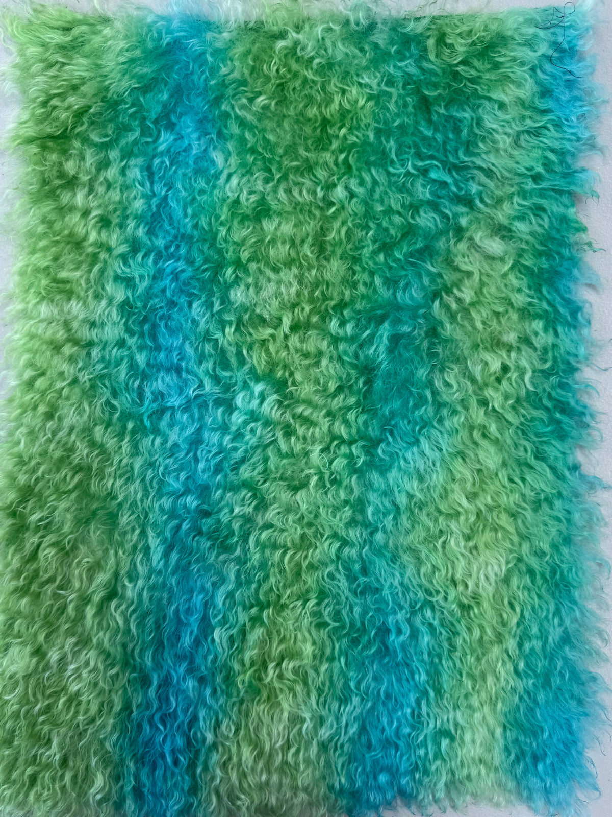 Curlylocks Mohair - Hand Dyed Tropical Waters - Fat 1/8m - SEP071