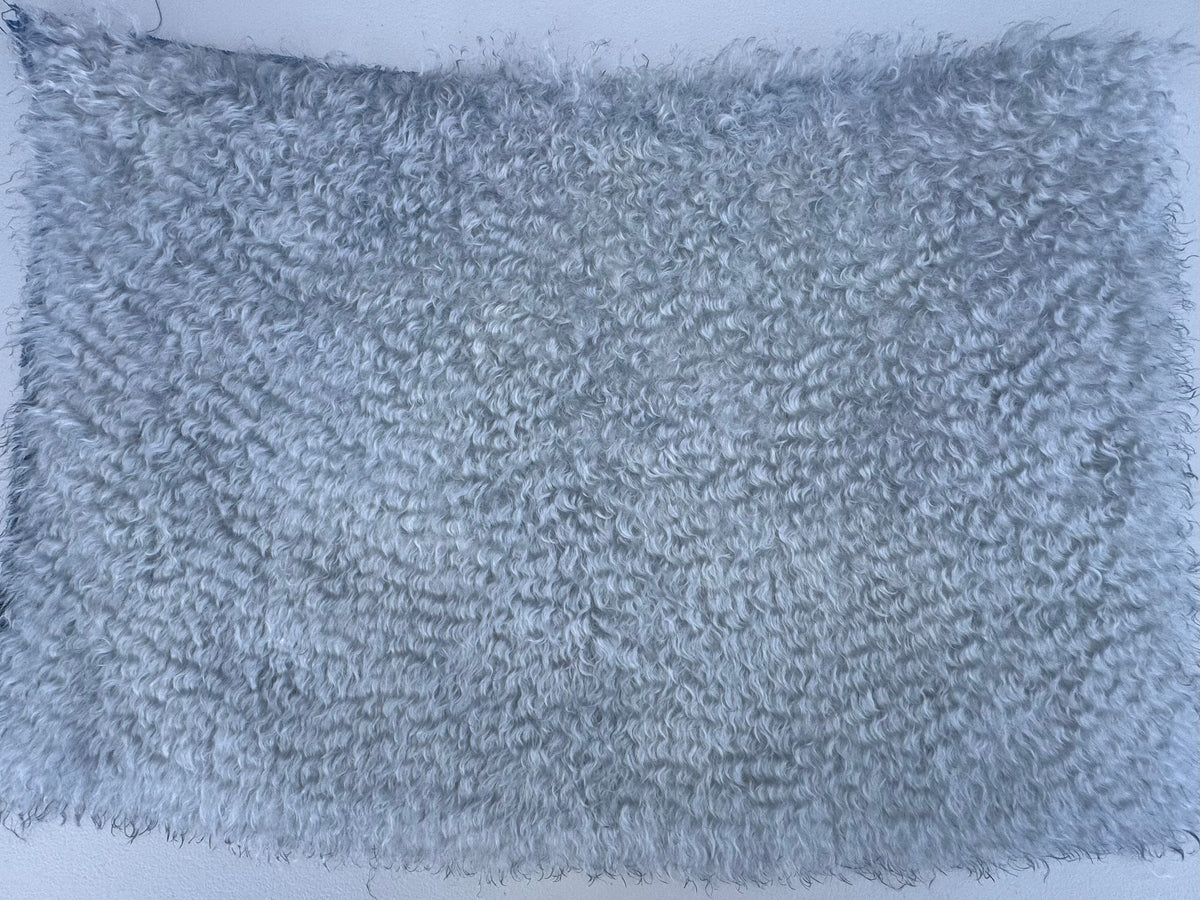 Curlylocks Mohair - Hand Dyed Baby Blue - Fat 1/4m - SEP079