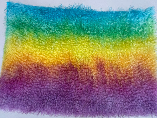 Curlylocks Mohair - Hand Dyed Sunrise - Fat 1/4m - SEP082