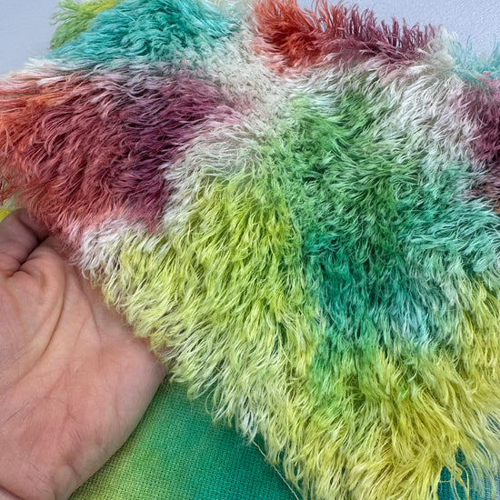 25mm String Mohair - Hand Dyed Cottage Garden - Fat 1/8m - SEP085