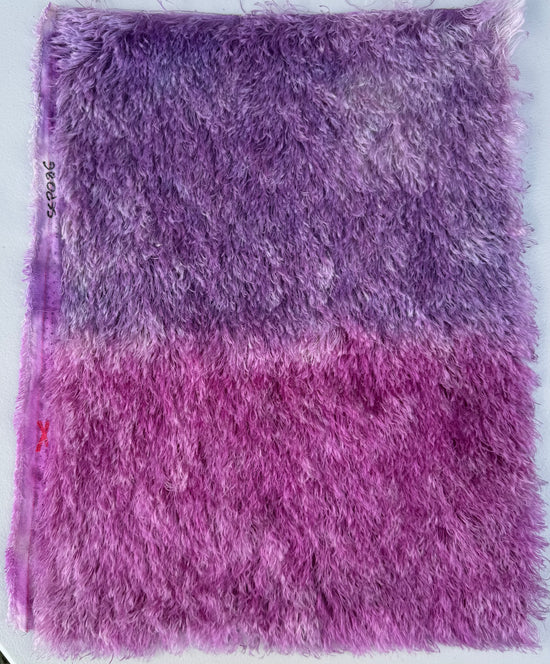 25mm String Mohair - Hand Dyed Pansy Orchid - Fat 1/8m - SEP086