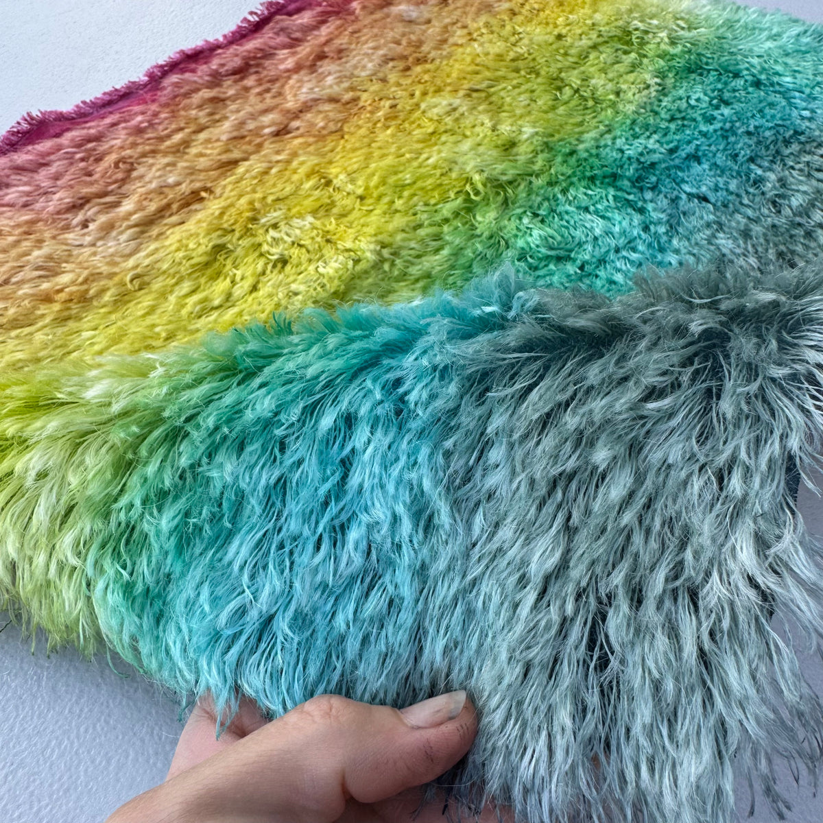 25mm String Mohair - Hand Dyed Summertime - Fat 1/8m - SEP091